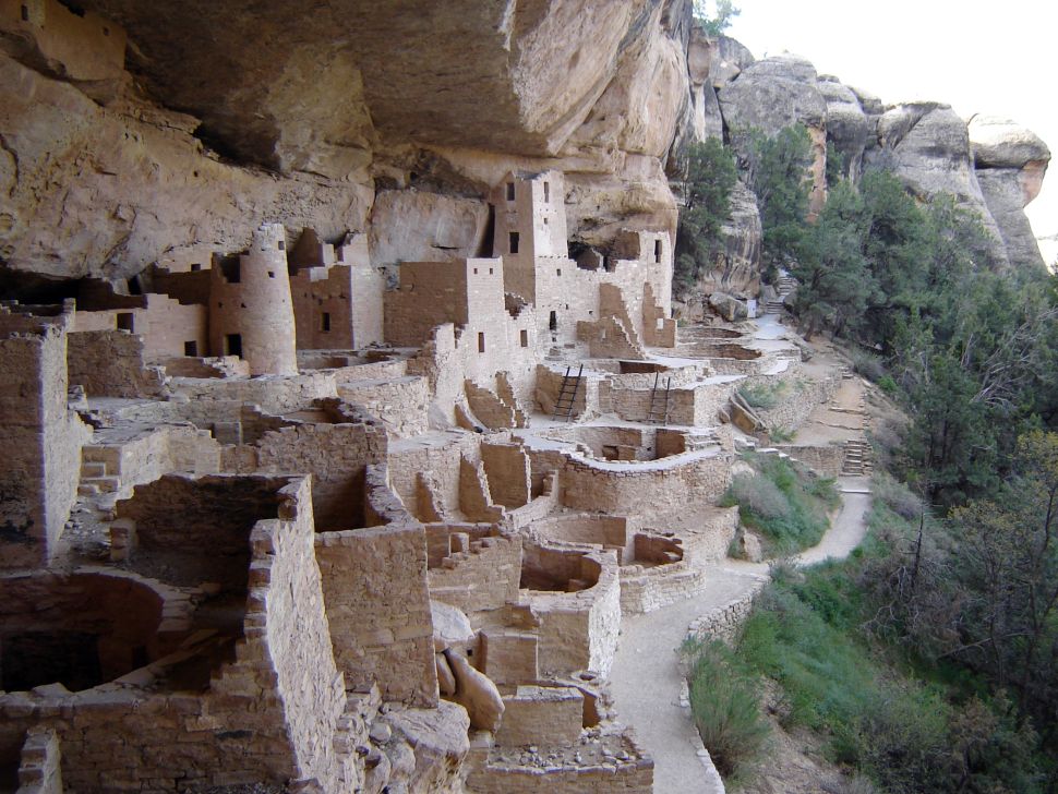 The Cliff Palace at Mesa Verde. It contains about 150 rooms. Image credit: National Park Service