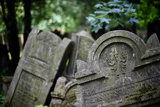 Two tombstones
