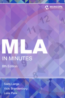 MLA in Minutes book cover