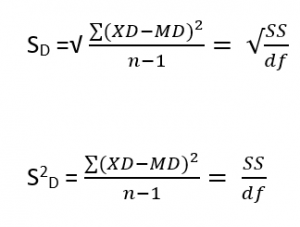 null and alternative hypothesis for dependent t test