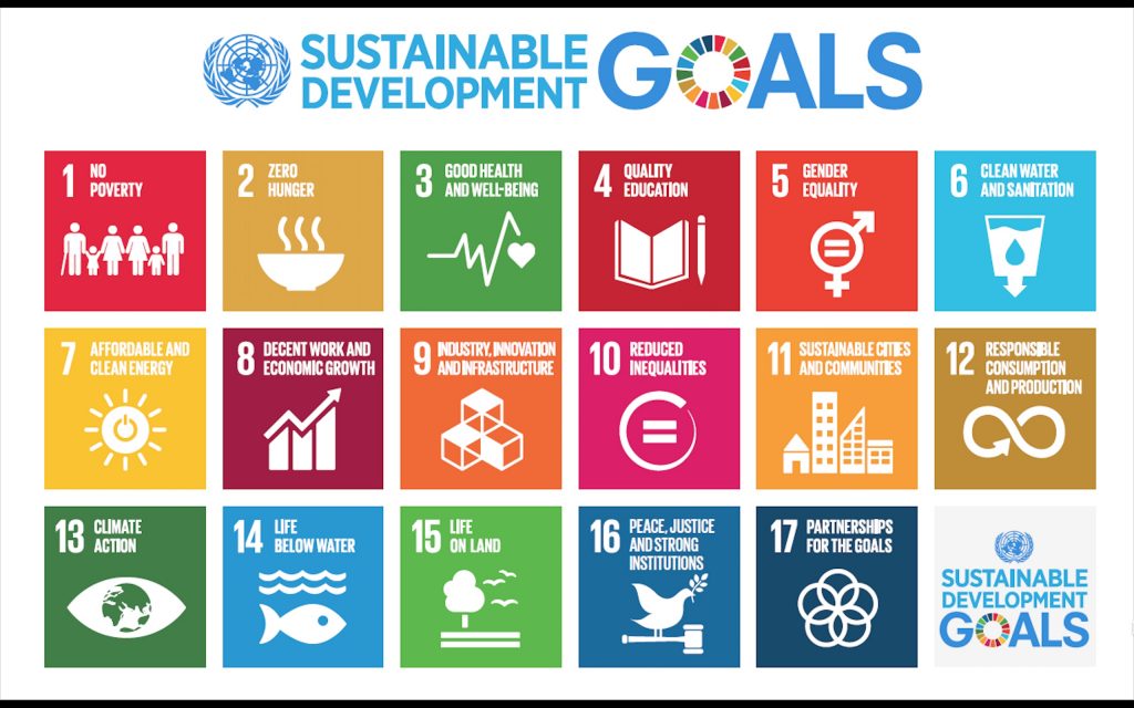 Sustainable Development Goals are a list of 17 goals for the world to attain by the year 2030