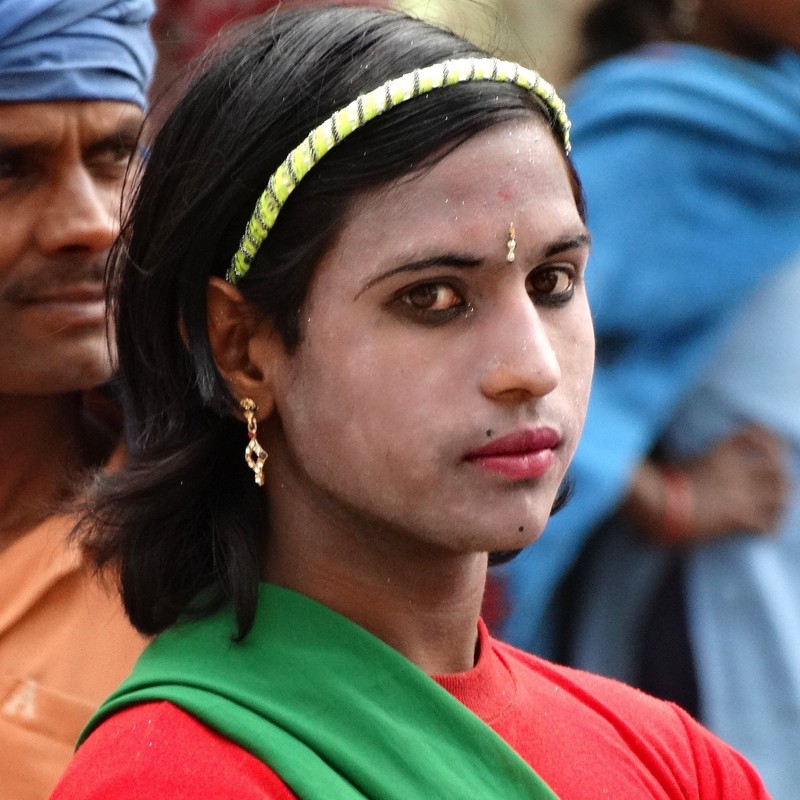 A Hijra dancer from Nepal.