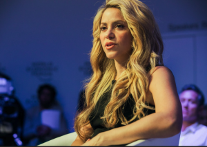 Photo of Shakira. Colombian singer