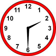 Clock with two thirty time