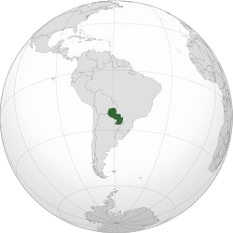 Map of Paraguay