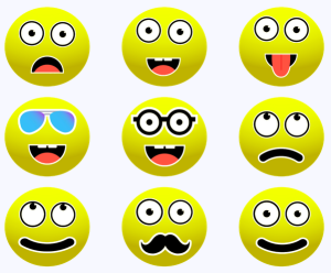 Emoji face set