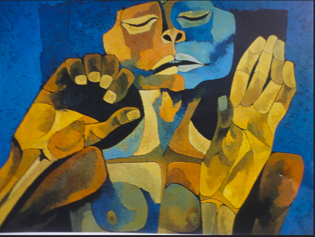 Painting by Oswaldo Guayasamín