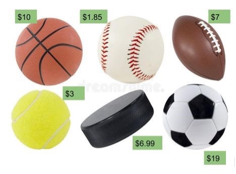 sports balls