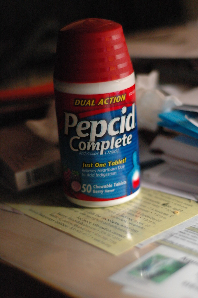 "My Still LIfe" by Bast Productions is licensed under CC BY-NC-ND 2.0 Photo of a Pepcid Complete container