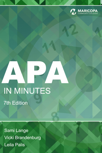 Cover image for APA in Minutes
