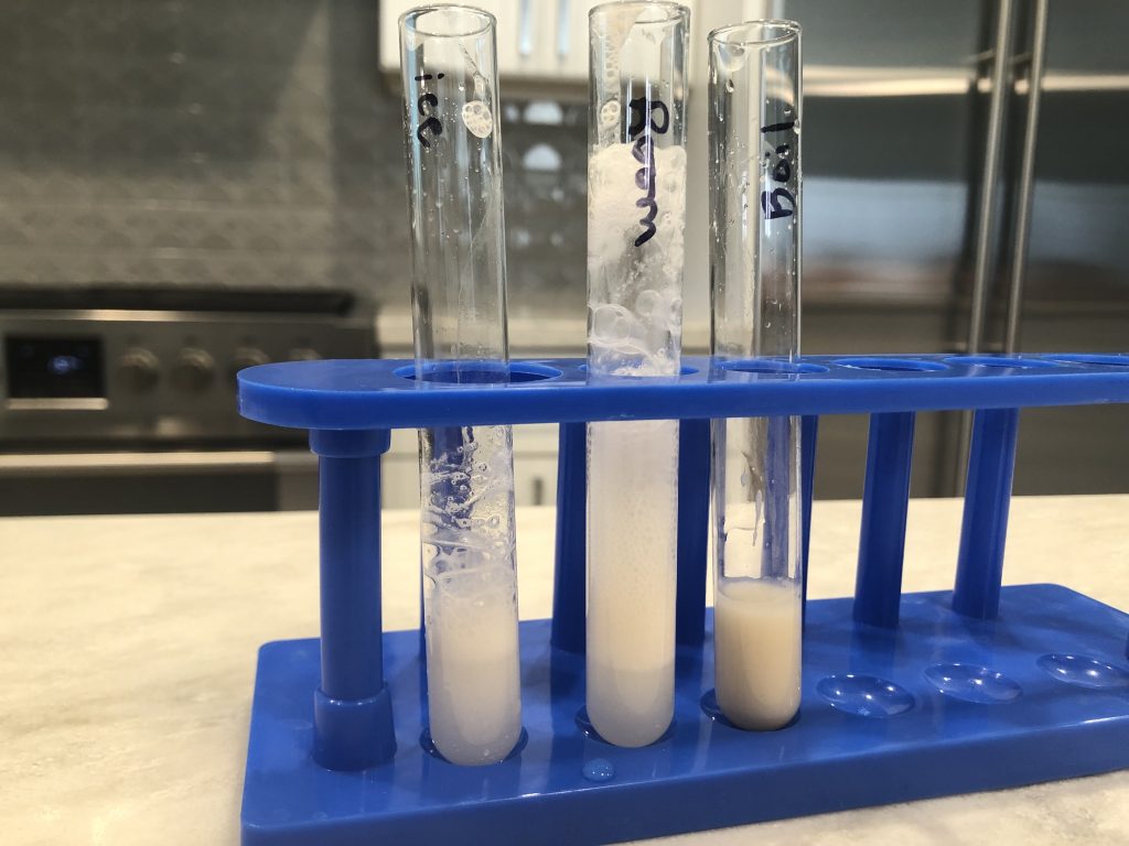 Effect of temperature on catalase activity results