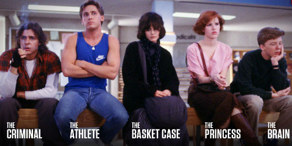 Breakfast club characters