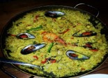 dish of paella