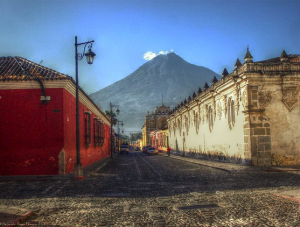 Houses and sites in Antigua Guatemala