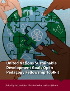 UN Sustainable Development Goals Open Pedagogy Fellowship book cover