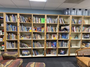 Image of bookshelf