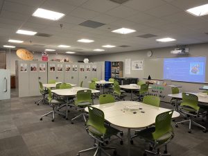 Image of the inside of the classroom