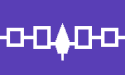 Purple flag of the Iroquois Confederacy