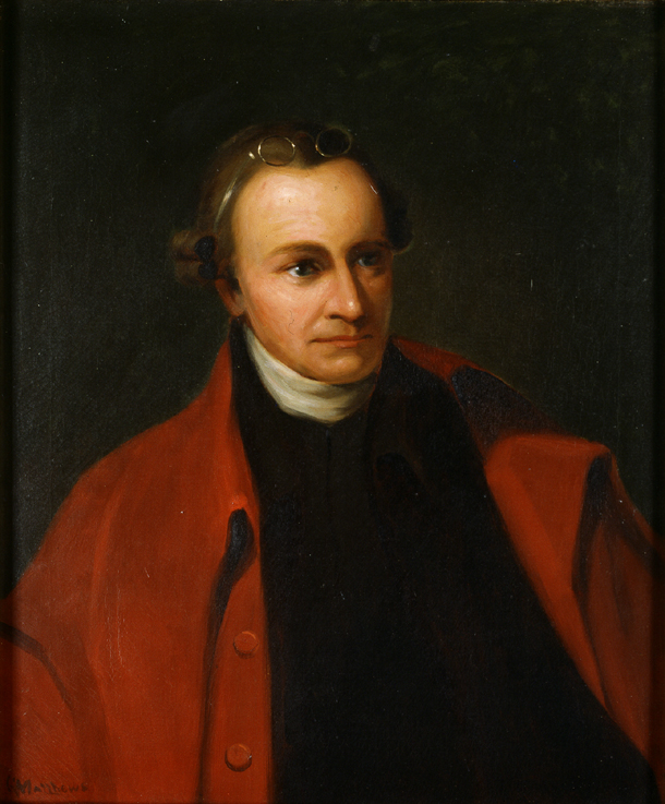 Oil painting of Patrick Henry