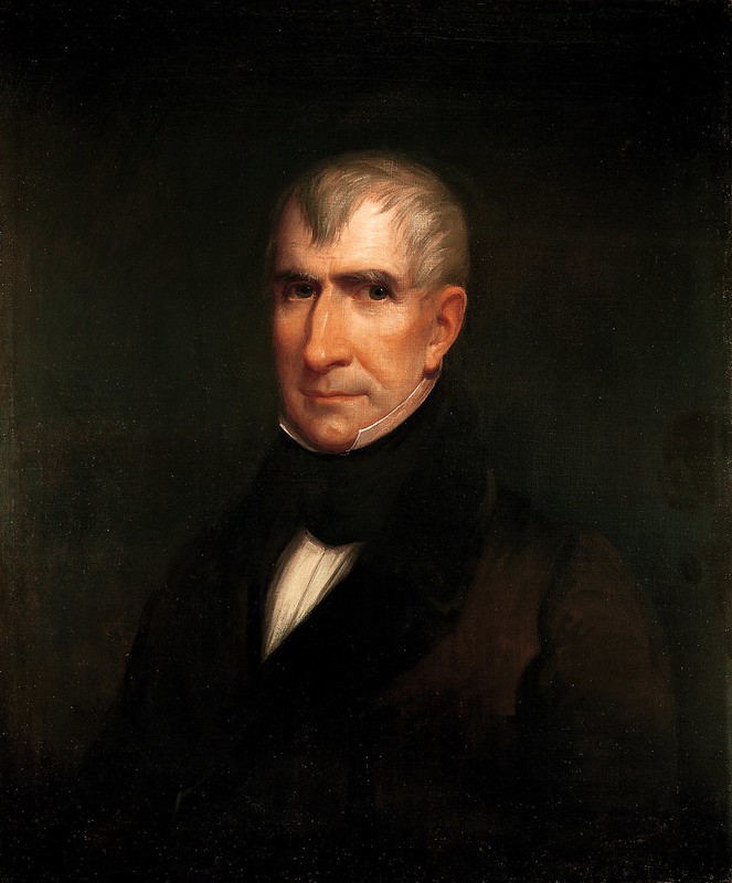A photograph of William Henry Harrison by James Reid Lambdin, 1835.