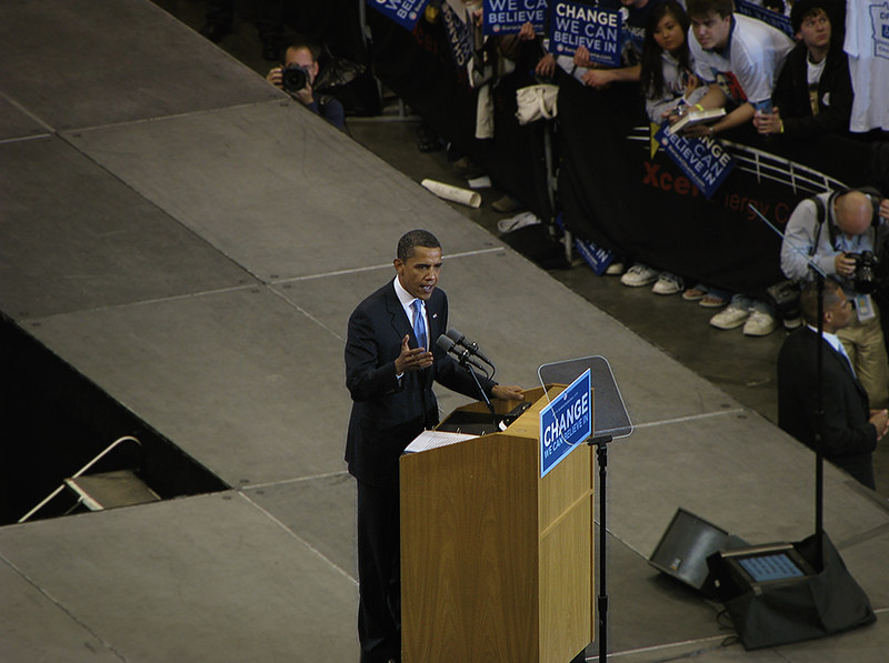 Barack Obama in St. Paul 2008
