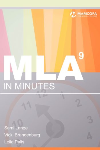 Cover image for MLA in Minutes: 9th Edition