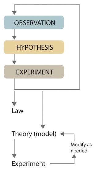 Steps of the scientific method