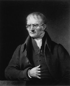Picture of British physicist and chemist John Dalton