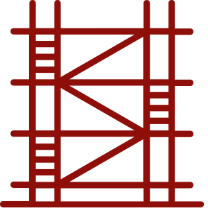 cartoon scaffoling