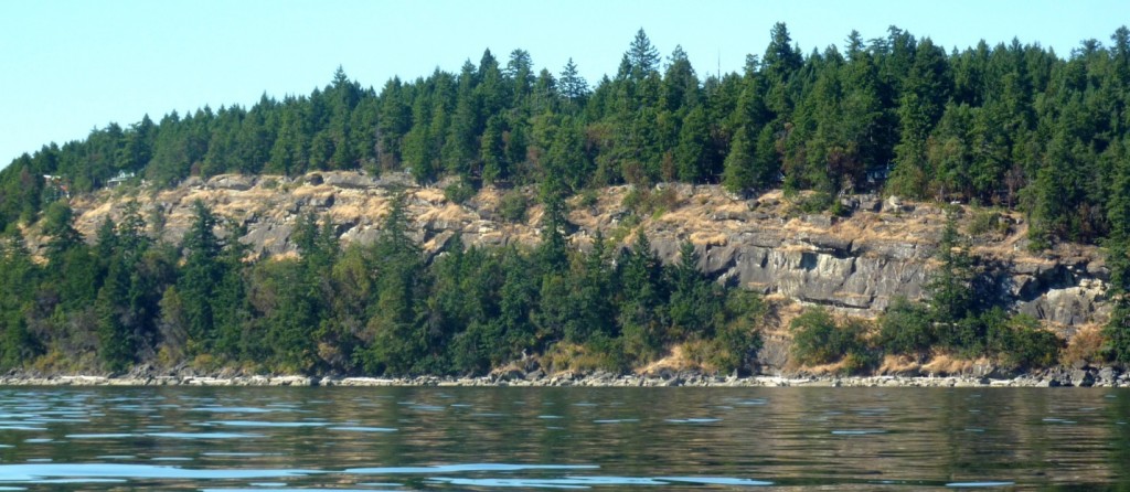 Figure 21.28 The Geoffrey Formation of the Nanaimo Group on Ruxton Island, B.C. [SE]