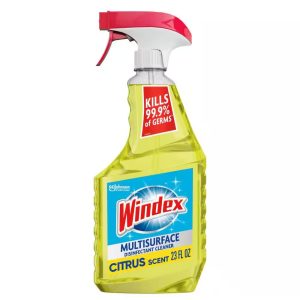 Windex multi-surface disinfecting spray